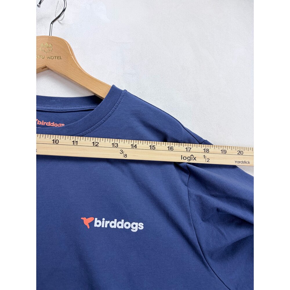 Birddogs Women's Navy Logo Tee - Cotton Blend L - Picture 9 of 9